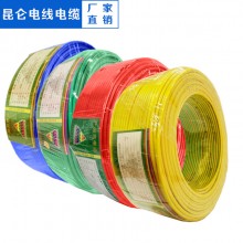 廠(chǎng)家直銷(xiāo)WDZ-BYJ電線(xiàn)1.5/2.5/4/6/10平方單股銅芯低煙無(wú)鹵阻燃線(xiàn)